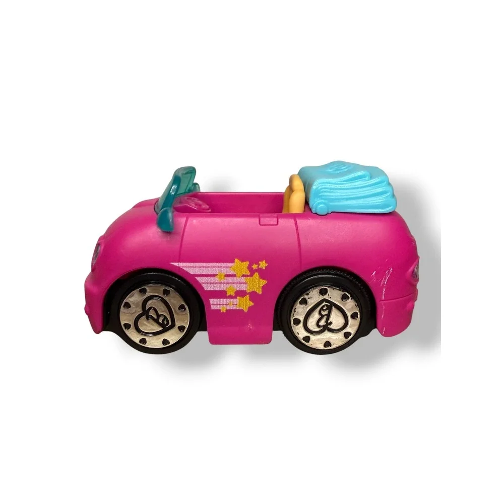 Barbie On the Go Pink Convertible Car‎ Toy Battery Operated